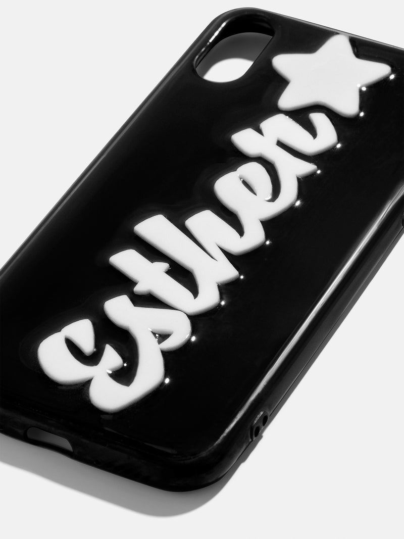 BaubleBar LBD Custom iPhone Case - White Font - 
    Customizable phone case
  
