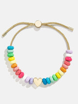 BaubleBar Heart - 
    Adjustable pull-tie bracelet
  
