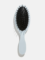 BaubleBar Fine Line Mini Custom Hair Brush - Fine Line Light Blue - 
    Personalized hair brush
  
