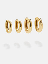 BaubleBar Layla 18K Gold Earring Set - Gold - 
    18K Gold Plated Sterling Silver
  
