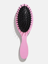BaubleBar Block Font Mini Custom Hair Brush - Block Font Lavender - 
    Personalized hair brush
  
