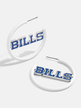 BaubleBar Buffalo Bills NFL Logo Hoops - Buffalo Bills - 
    NFL earrings
  
