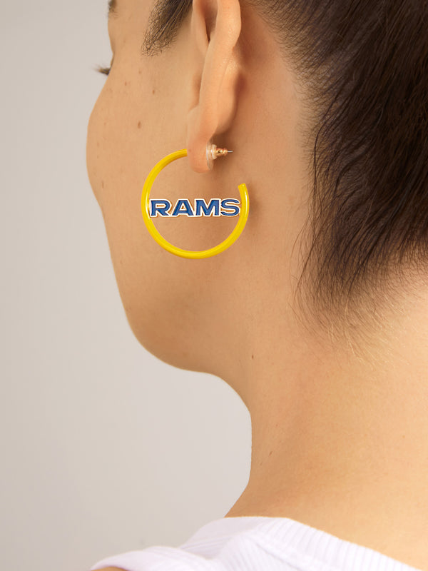 Los Angeles Rams NFL Logo Hoops - Los Angeles Rams