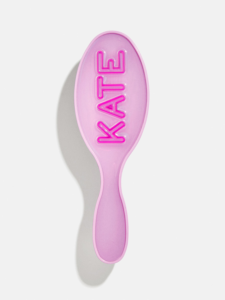 Mini Fine Line Custom Hair Brush - Lavender/Pink