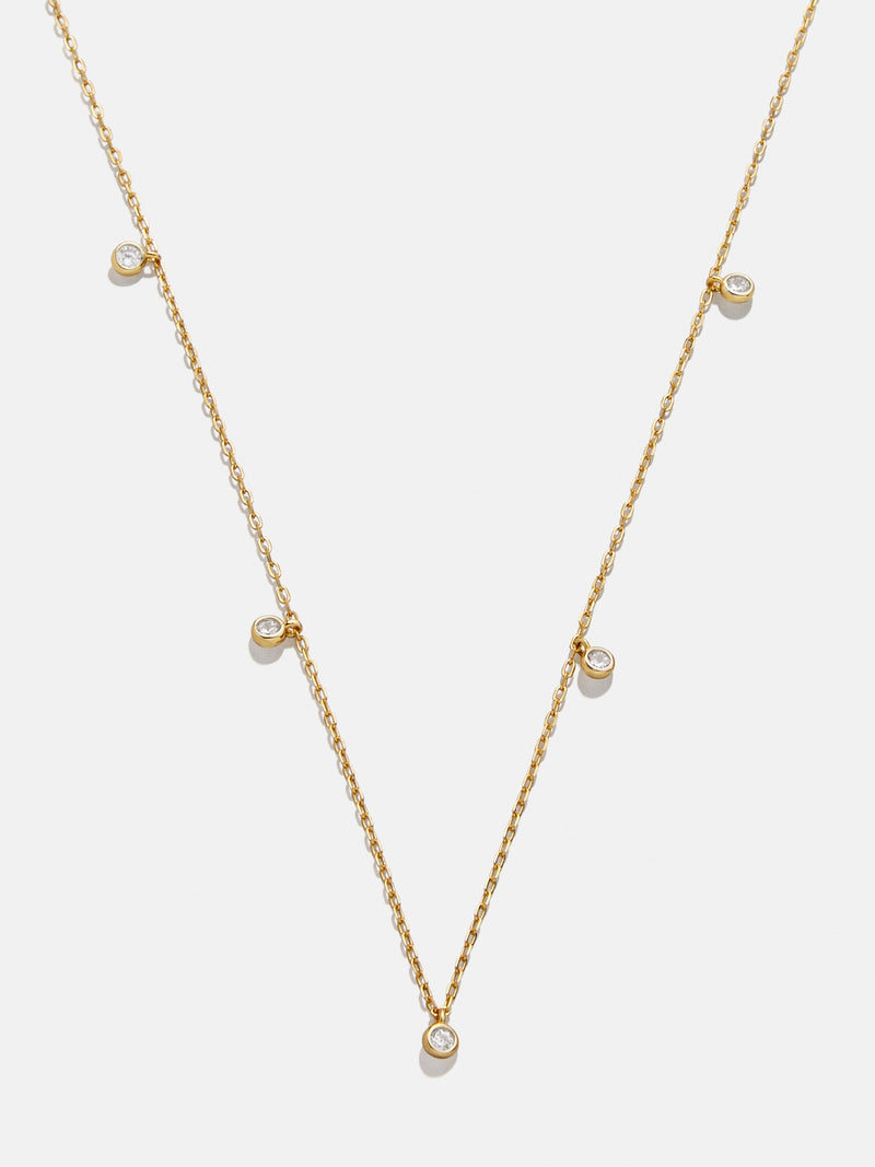 BaubleBar Clio 18K Gold Necklace - Clear/Gold - 
    Enjoy 20% off - This Week Only
  
