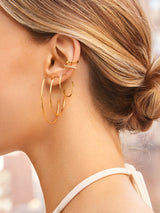 BaubleBar Verbena 18K Gold Earrings - 48MM -
It's Black Friday Week: Enjoy 30% off.