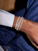 BaubleBar Kali Tennis Bracelet - Clear -
Clear heart bracelet