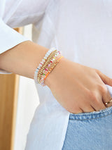 BaubleBar Custom Cord Bracelet - Orange - 
    Customizable bracelet
  
