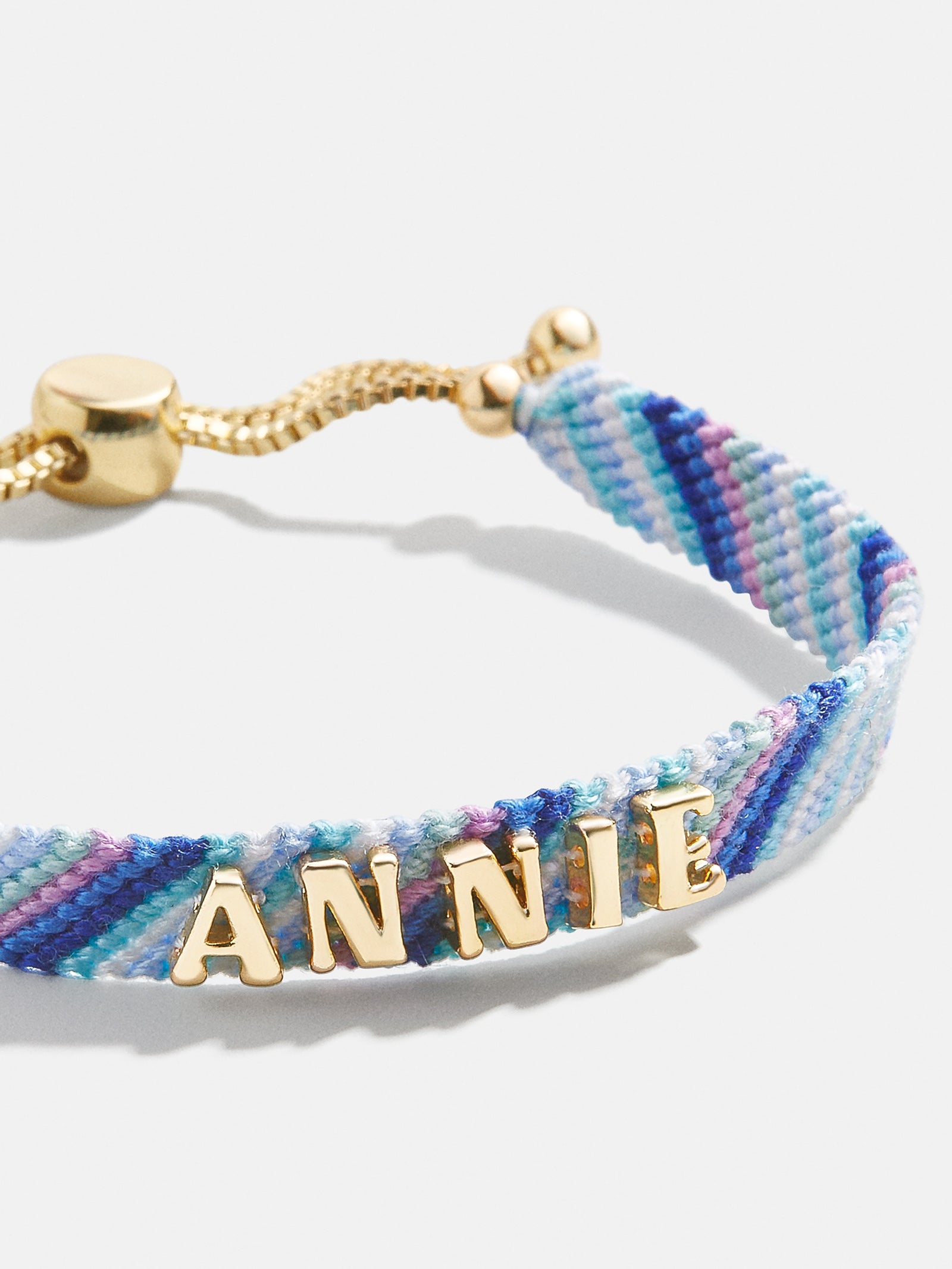 Baublebar Custom Woven Friendship Bracelet - Rainbow Diagonal