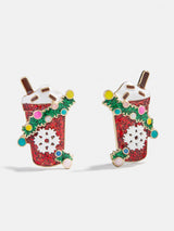 BaubleBar Cup of Cheer Latte Earrings - Cup Of Cheer -
Christmas holiday earrings