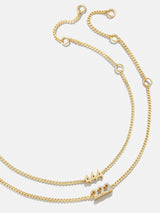 BaubleBar 18K Gold Angel Number Custom Nameplate Bracelet - 
    Enjoy 20% off - This Week Only
  
