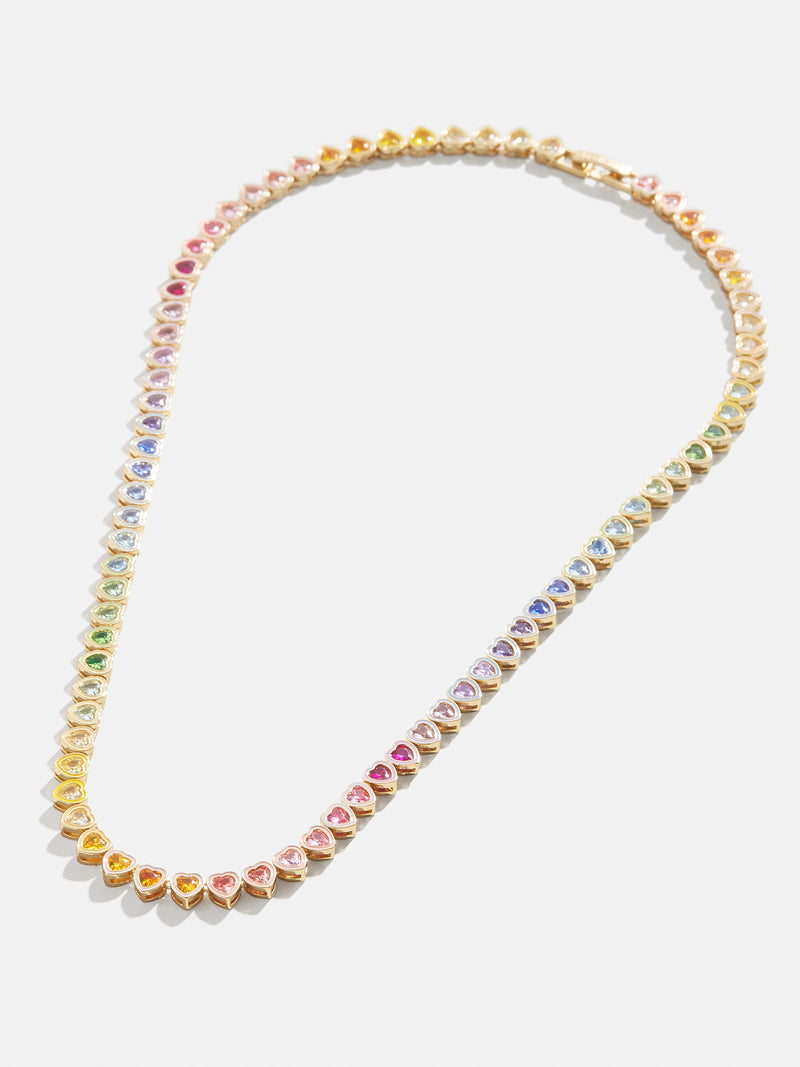 BaubleBar Kali Necklace - Multi - 
    Heart necklace
  
