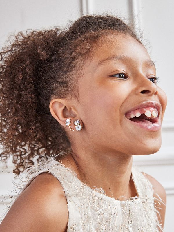 Lily Kids' Clip-On Earring Set - Iridescent
