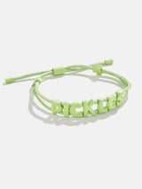 BaubleBar Pickles - 
    Adjustable pull-tie bracelet - 10 different phrases available
  

