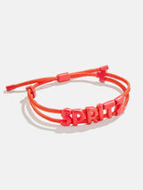 BaubleBar Spritz - 
    Adjustable pull-tie bracelet - 10 different phrases available
  
