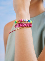 BaubleBar vraiant:En Route -
Phrase bracelet