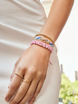 BaubleBar Joie De Vivre -
Phrase bracelet