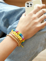 BaubleBar Happy -
Phrase bracelet
