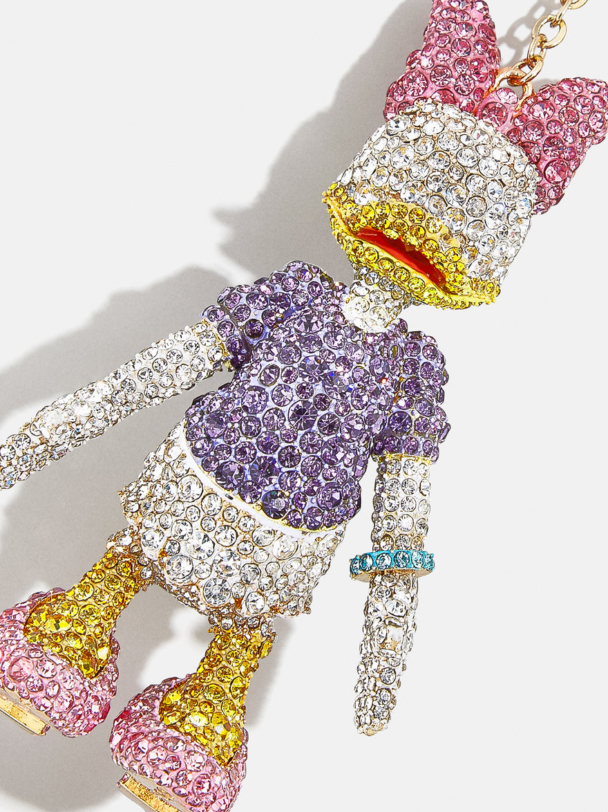 Disney Daisy Duck Classic Pavé Bag Charm - Daisy Duck