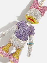 BaubleBar Disney Daisy Duck Classic Pavé Bag Charm - Daisy Duck - 
    Disney keychain