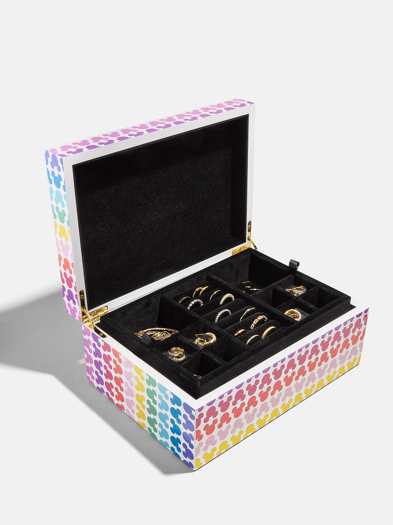 BaubleBar Mickey Mouse disney Jewelry Lacquer Box - Multi - 
    Disney jewelry case
  
