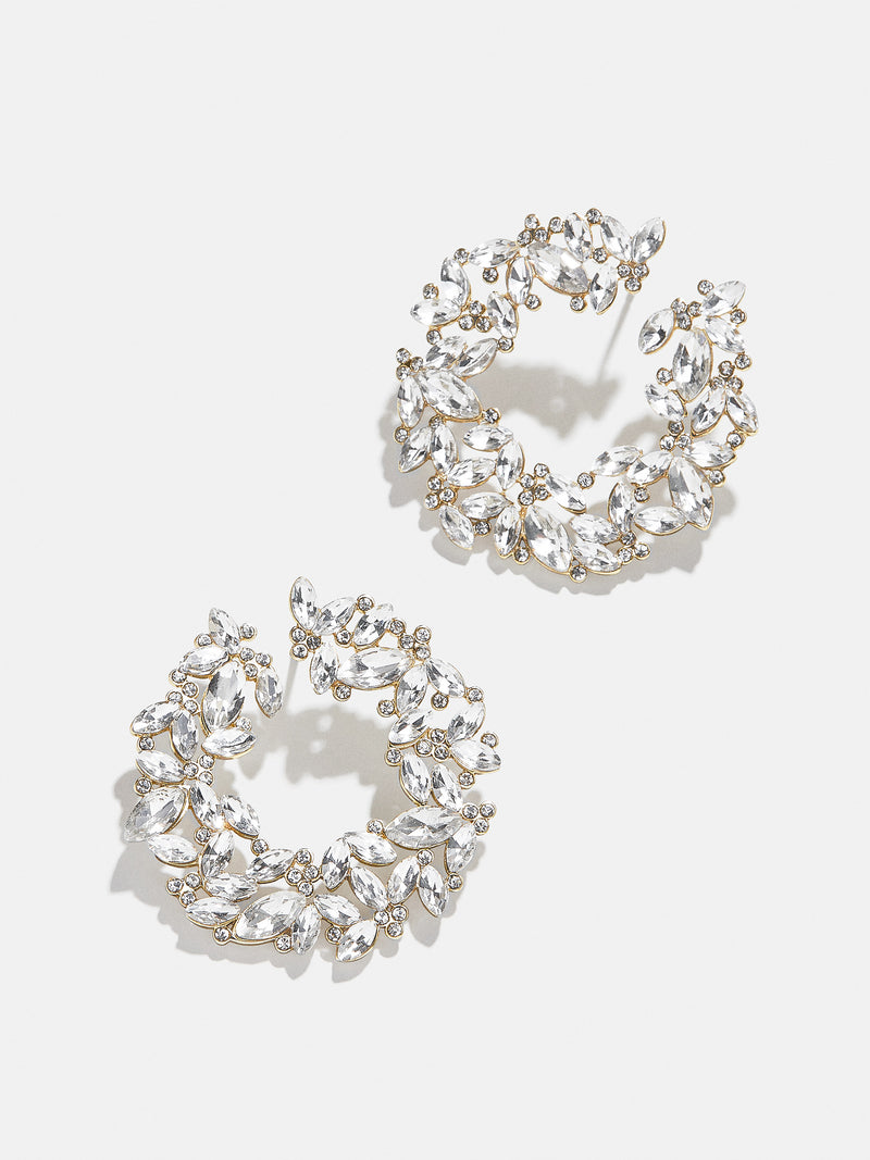 BaubleBar Ellis Earrings - Clear - 
    Crystal statement earrings
  
