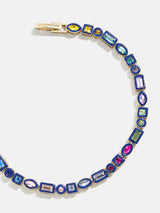 BaubleBar Kayden Bracelet - Navy Multi - 
    Enamel and mixed stone tennis bracelet
  
