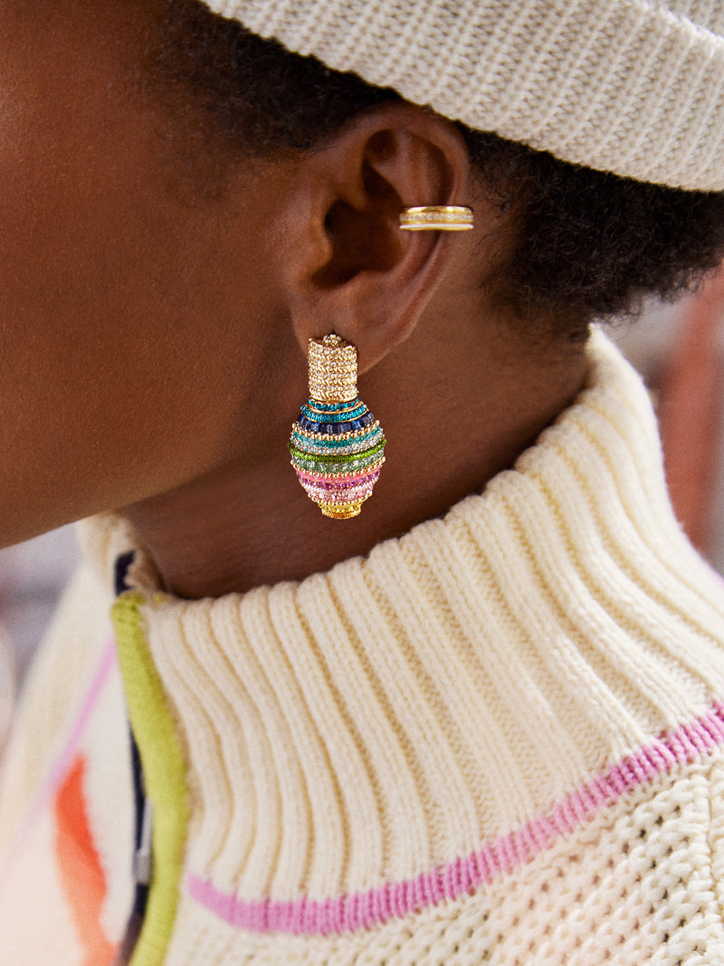 BaubleBar Bright Bulb Earrings - Multi - 
    Light bulb stud earring
  
