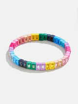 BaubleBar Mary Kate Bracelet - Rainbow - 
    Enamel beaded stretch bracelet
  

