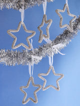 BaubleBar Light the Way Pavé Ornament Set - Star Set - 
    Set of five star Christmas ornaments
  
