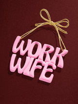 BaubleBar Say It All Ornament - Work Wife Ornament - 
    Phrase ornament