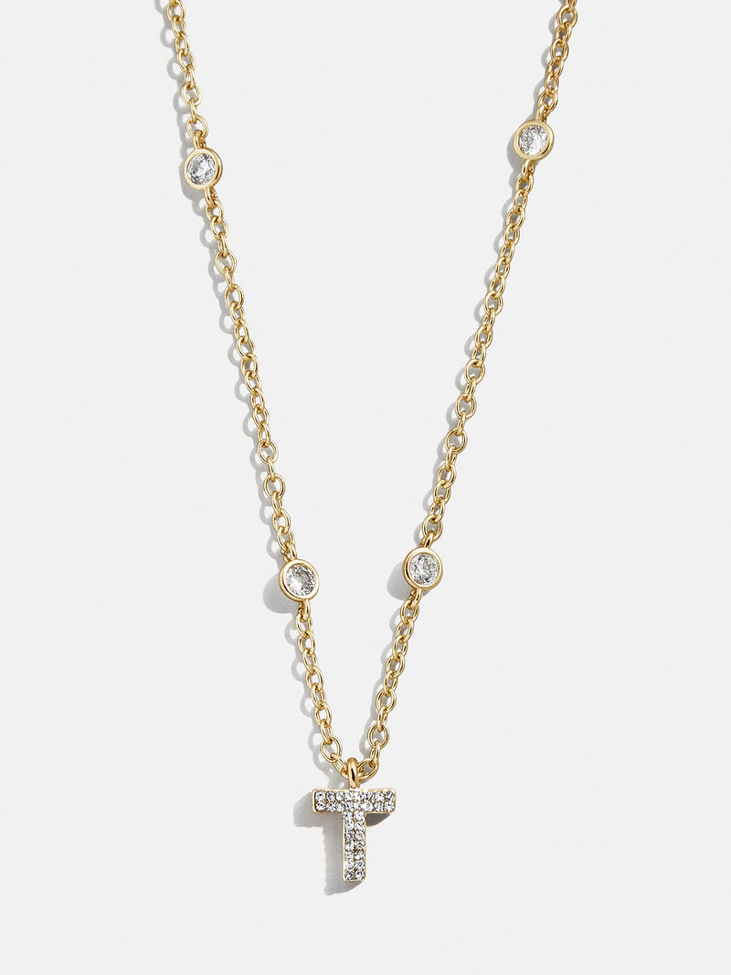 BaubleBar T - 
    Initial necklace
  
