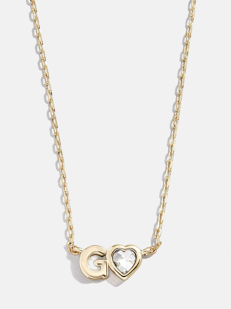 BaubleBar G - 
    Initial pendant necklace
  
