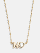 BaubleBar N - 
    Initial pendant necklace
  
