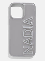 BaubleBar Fine Line Custom IPhone Case - Gray -
It's Black Friday Week: Enjoy 20% off.