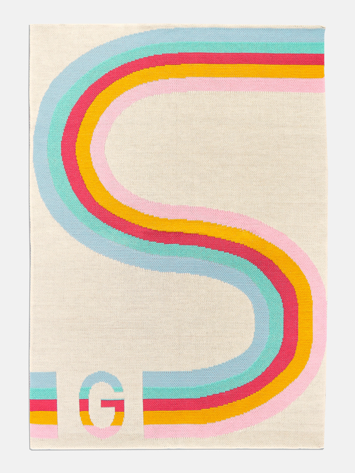 Wavy and Wonderful Kids' Custom Blanket - Multi
