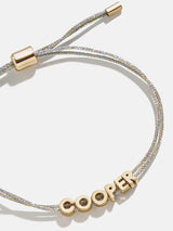 BaubleBar Custom Cord Bracelet - Silver - 
    Cusotmizable bracelet
  
