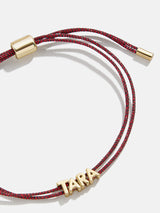 BaubleBar Custom Cord Bracelet - Metallic Red -
It's Black Friday Week: Enjoy 20% off.