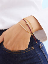 BaubleBar Custom Cord Bracelet - Metallic Red -
It's Black Friday Week: Enjoy 20% off.