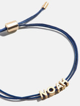 BaubleBar Custom Cord Bracelet - Navy -
20% Off Custom: Early Black Friday Access