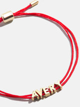 BaubleBar Custom Cord Bracelet - Red -
ENDS TONIGHT: 25% off Custom Gifts