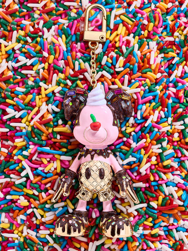 Mickey Mouse disney Bag Charm - Mickey Mouse Ice Cream