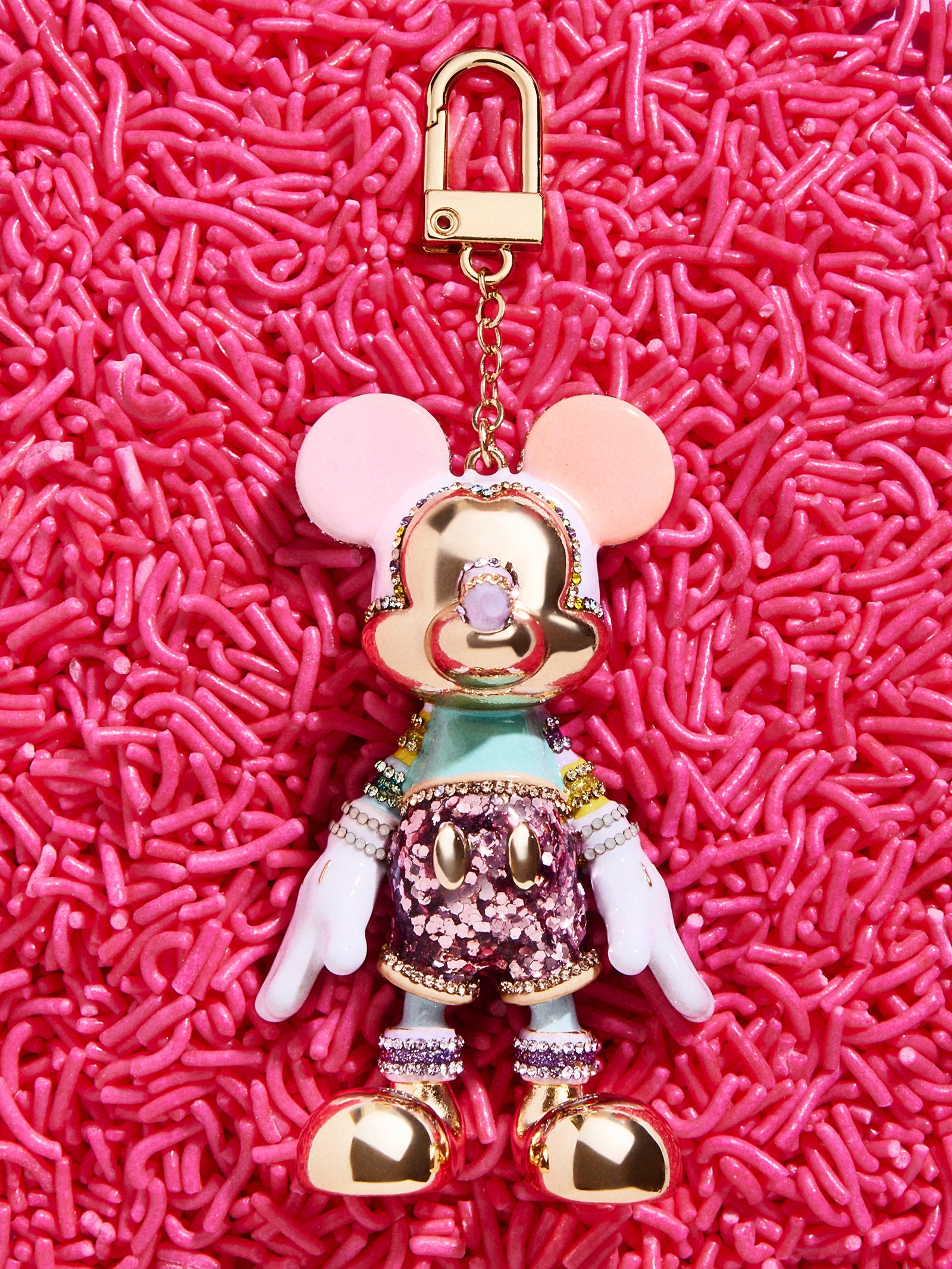Mickey Mouse Disney Bag Charm - Mickey Mouse Macaron