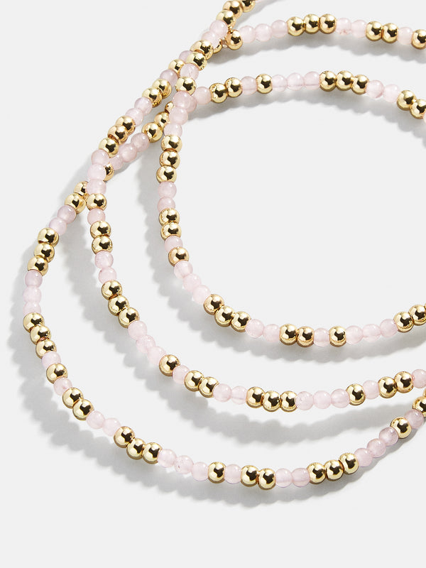 Sadie Bracelet Set - Blush