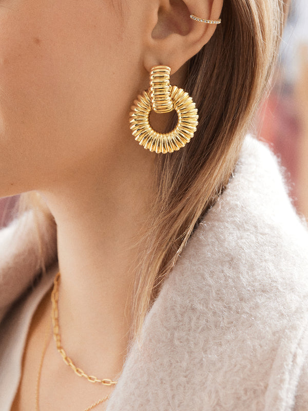 Marigold Earrings - Gold