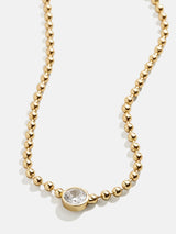 BaubleBar Kaycee Necklace - Clear/Gold - 
    Enjoy 20% Off Necklaces – For a Limited Time
  
