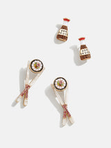 BaubleBar Soy Cute Earring Set - Soy Cute Earring Set -
Set of two food earrings