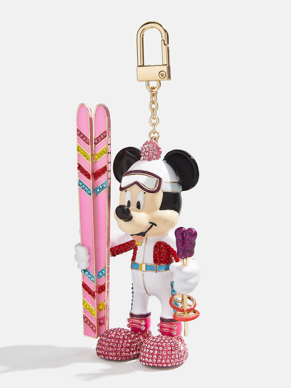 Minnie Mouse disney Skiing Bag Charm - Minnie Mouse Skiing