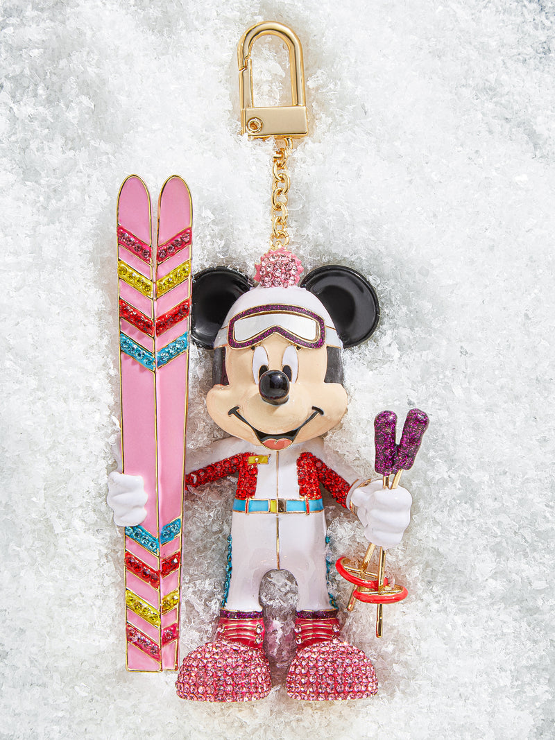 BaubleBar Minnie Mouse disney Skiing Bag Charm - Minnie Mouse Skiing - 
    Disney keychain
  
