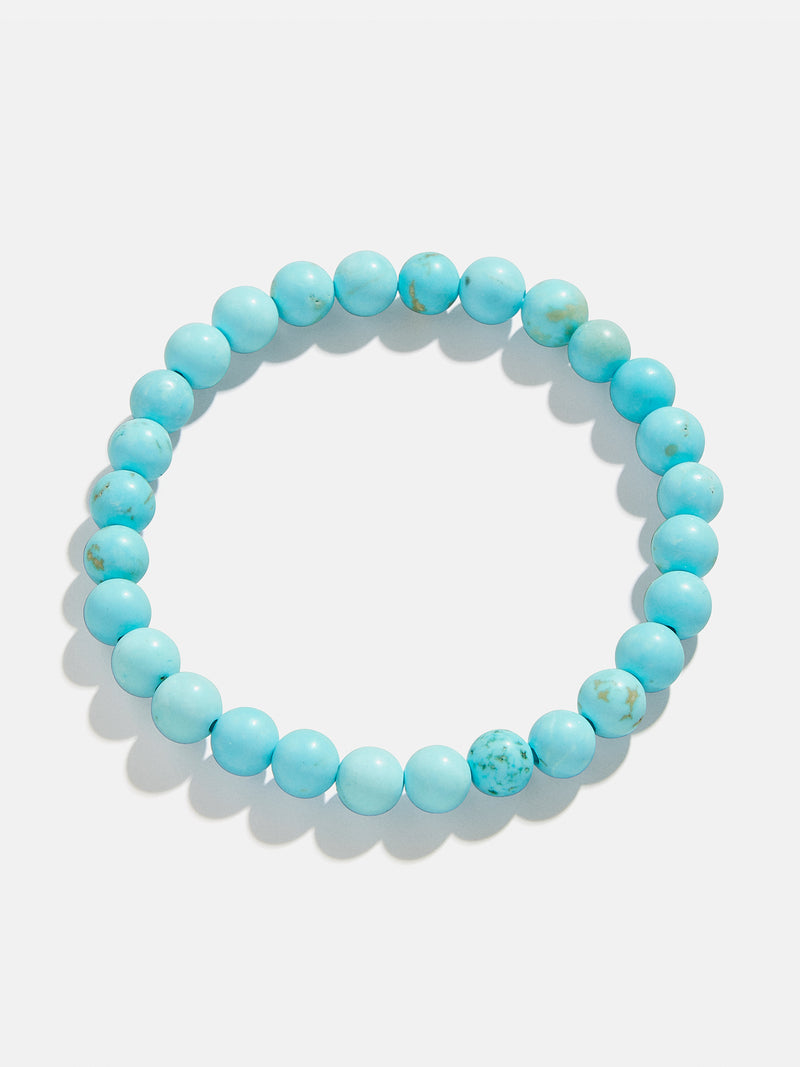 BaubleBar Cameron Semi-Precious Bracelet - Turquoise Stone - 
    Semi-precious stretch bracelet
  
